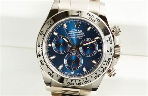 rolex daytona blue dial review|rolex blue face daytona.